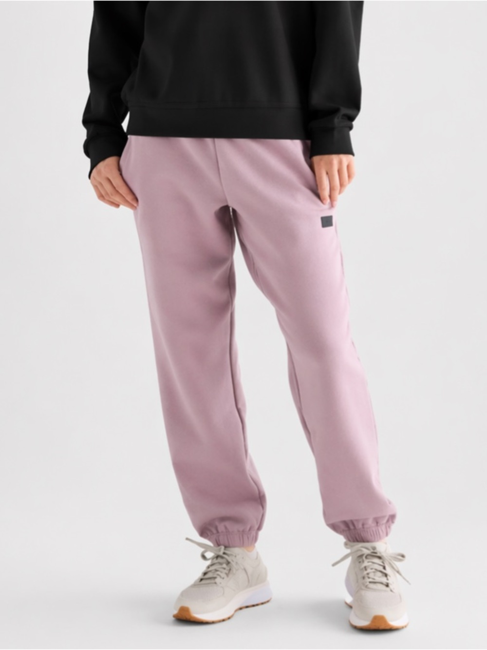NOBULL | Women’s Allday Elements Sweatpants in Dusty Mauve, Size XL